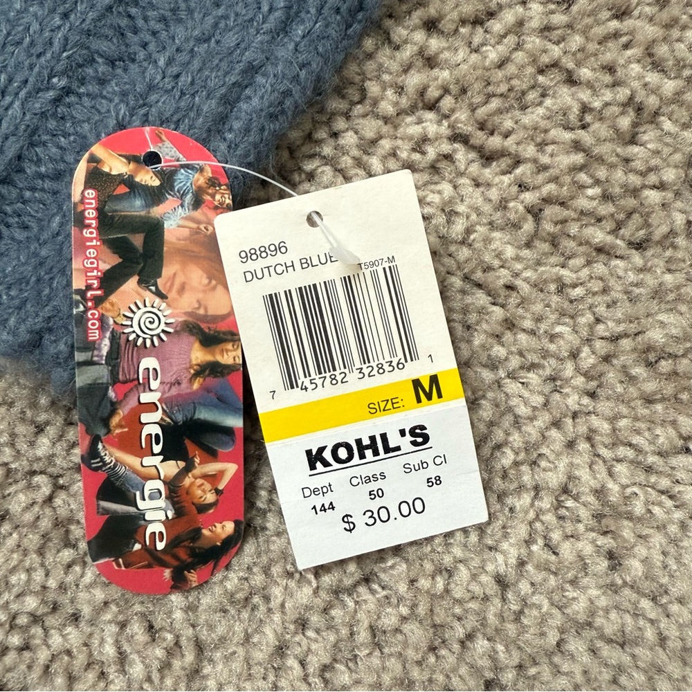 Energie Sweater Blue Medium - Picture 7 of 8